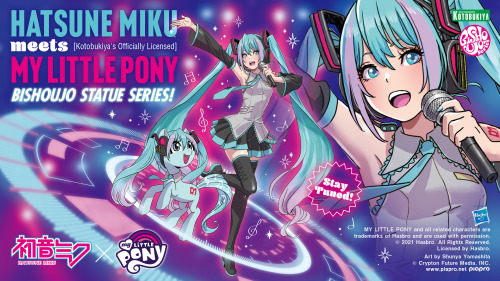 mlpbishoujo:Hatsune Miku X My Little Pony official announcement! 