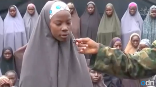 computer-hoe: micdotcom: Boko Haram releases video showing kidnapped Nigerian girls Terrorist group 