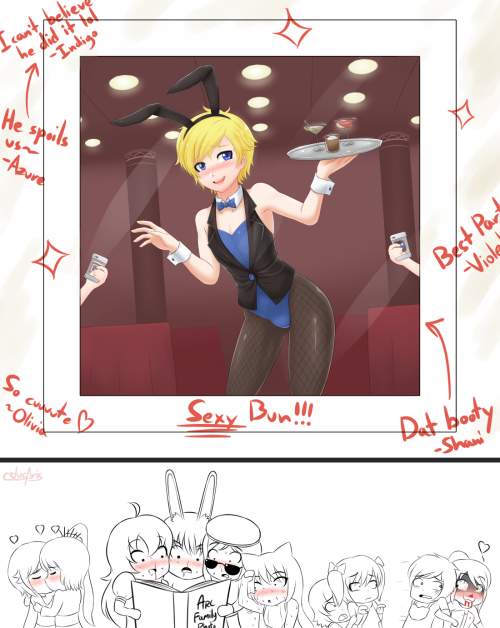  #201 - Jaune’s Childhood 6… Well, Teen’s in this case (Commission)Story Time! Their eldest sister had just graduated from her hunter academy, and to celebrate, the sisters decided to have a graduation party. And what better way to celebrate