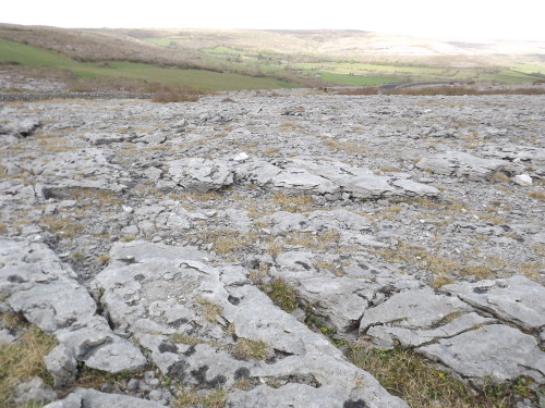 The Burren, County Clare, Ireland, 2013.The barren, rocky landscape of the Burren, striking in other