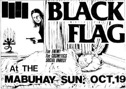hellray:  Black Flag flyers, pt. 1. 