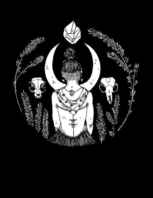 fuckyeahpaganism:  Gorgeous — wish the artist was given credit.
