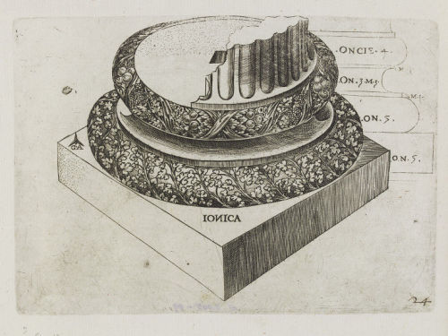 Antonio Lafrery, engravings on paper, 1573. Rome. V&amp;ALafrery was the first person in Europe to h