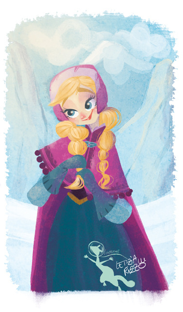 letiziarizzolinoermel-blog:A quick fanart from Disney’s upcoming Frozen! :)