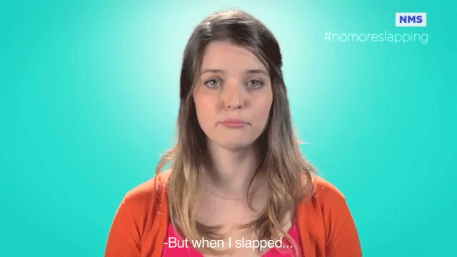 jetpack-jenny:  sizvideos:  Natalia Milano explains why it’s wrong to slap a guy