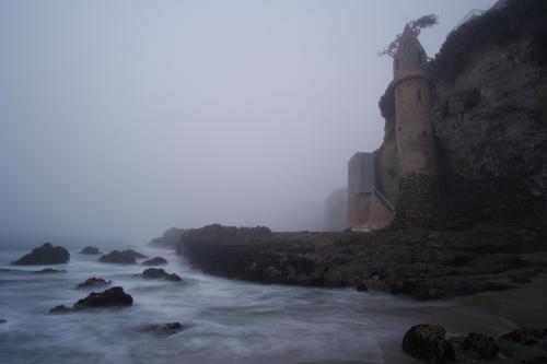 evilbuildingsblog:  Pirate Tower at Victoria Beach