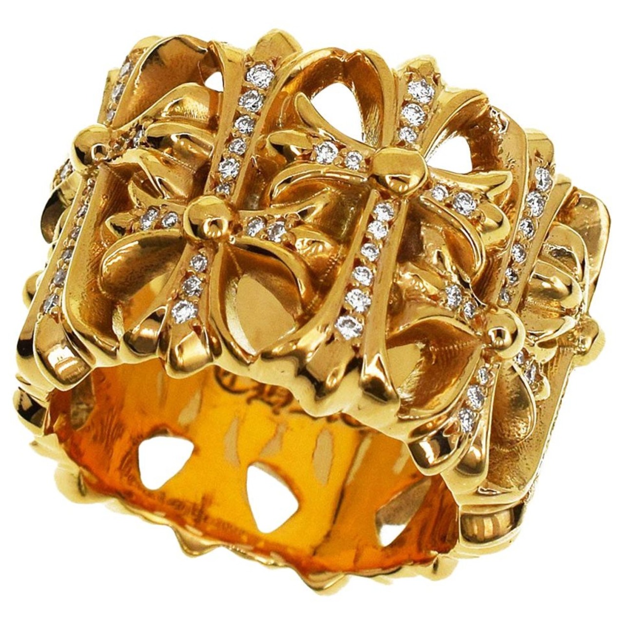 (税込) chrome hearts ring gold sushitai.com.mx