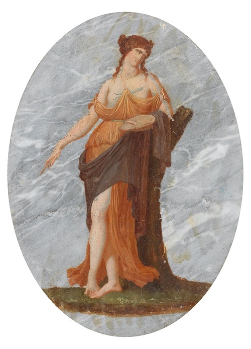 hildegardavon:Italian School, 18th CenturyAn allegorical depiction of the art of painting, n/d, temp