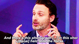 Andy admiring Danai