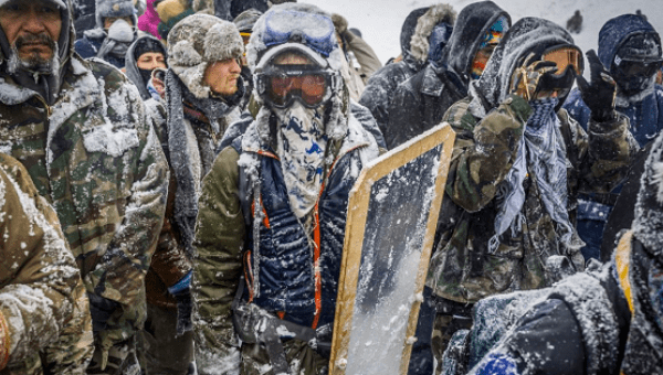 nativenews:  Media blackout: The DAPL protests are still going strong because the