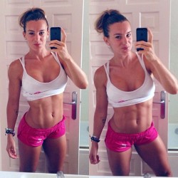 fitgymbabe:  From Instagram: vikika_fitness