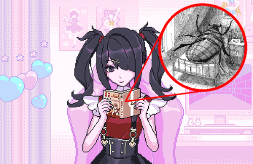 Ame Reading Kafka, Stupid Edit By Me