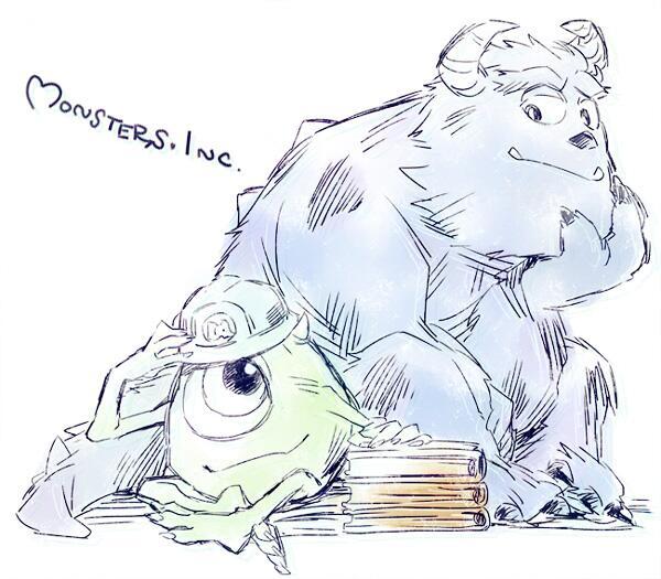 monstersfanart:  by toki_toto 