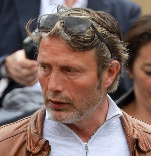 victorineb: idontfindyouthatinteresting: Mads Mikkelsen watching Tennis at Roland Garros today His… 