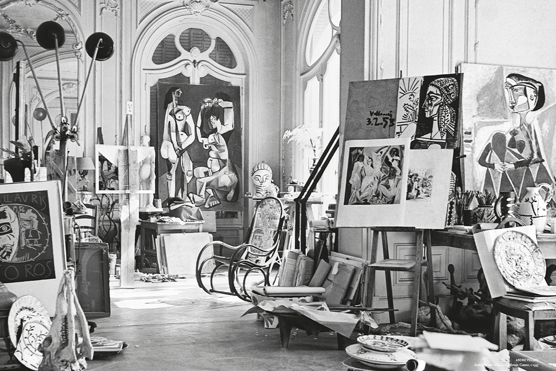 crabe-grenouille: Pablo Picasso house and studio, Villa La Californie, Cannes, c