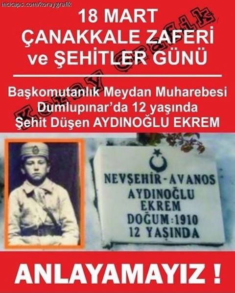 18 MART
ÇANAKKALE...