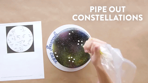 sizvideos:  How to make a galaxy cake - Full video 