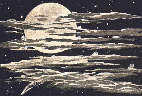 The Cloud Ships on a Windy Night, 1891St. Nicholas Vol. 18: An Illustrated Magazine for Young Folks