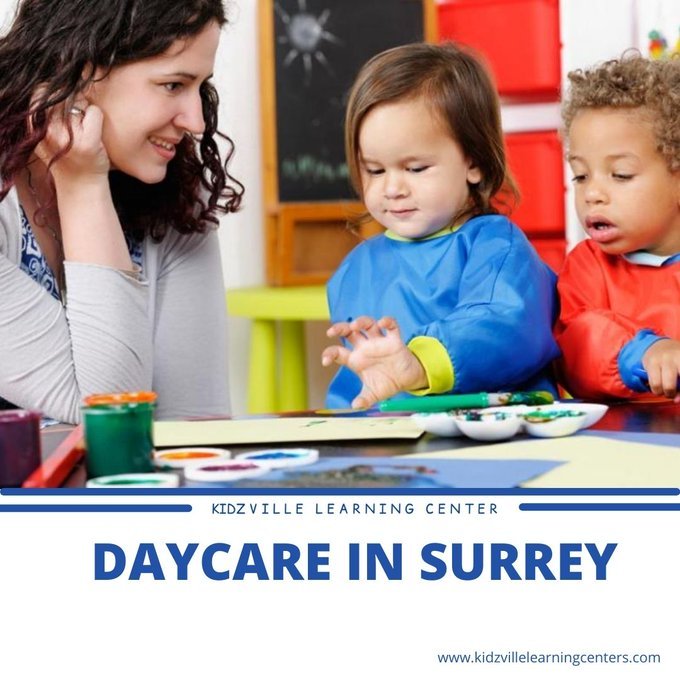 Creative kids Daycare in Surrey | Kidzville Learning Center