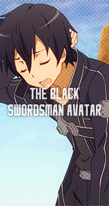 nachtfaust:  (Kirito) Kirigaya Kazuto’s Avatar in SAO and ALO 