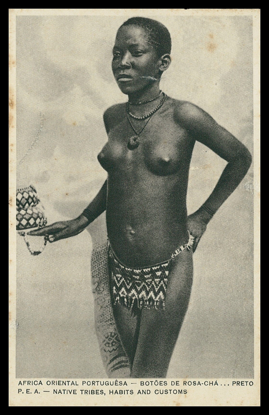 Mozambican woman, via eBay.
