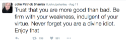 sashayed:  (@JohnJpshanley) 