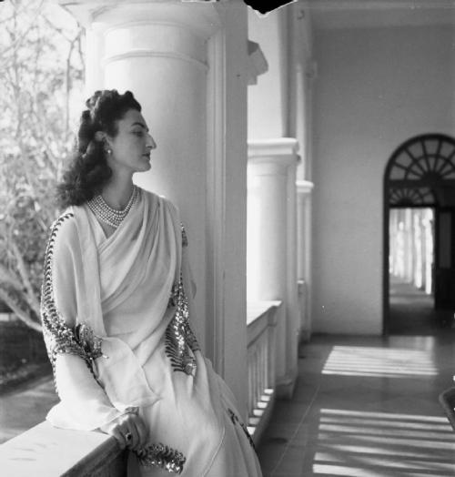 Cecil Beaton  Princess Durru Shehvar, Princess Consort of Berar, only daughter of the former Sultan 