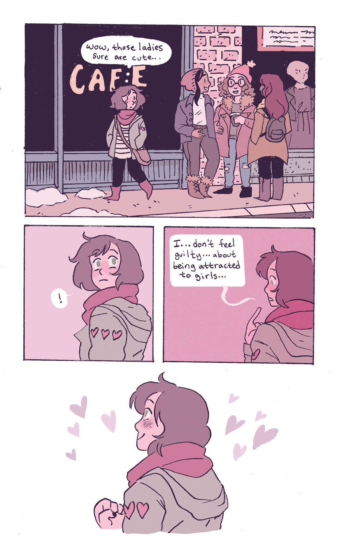 troubledminnesotan: troubledminnesotan: Journal comics #3- baby steps Happy Pride