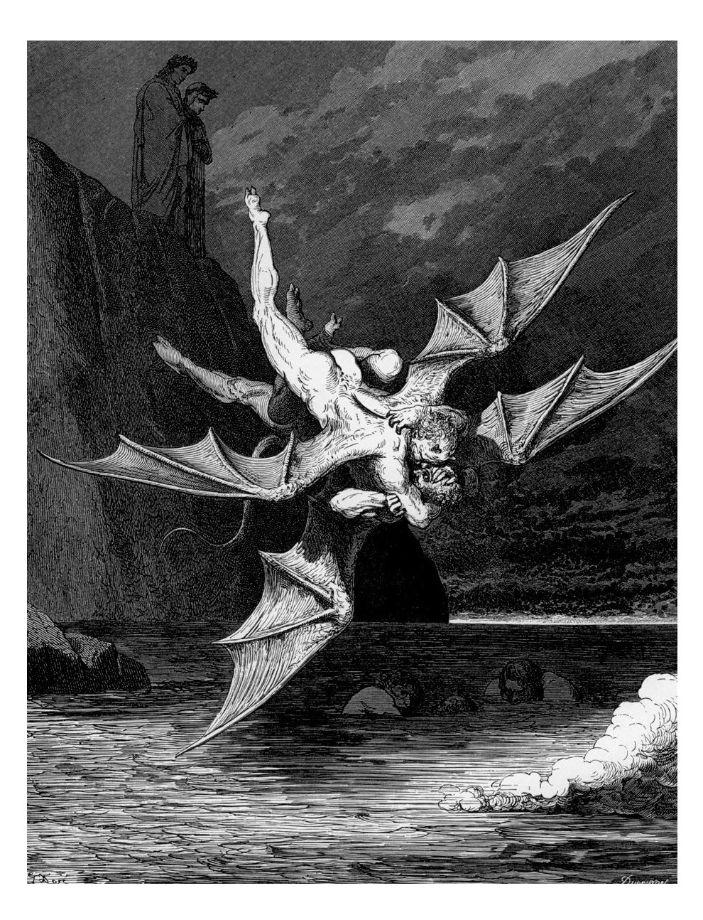 likeafieldmouse:  Gustave Dore&rsquo;s illustrations for Dante&rsquo;s Divine