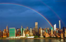 Double rainbow over NYC 				Inga&rsquo;s Angle 				One shutterbug&rsquo;s take on the Big Apple 		