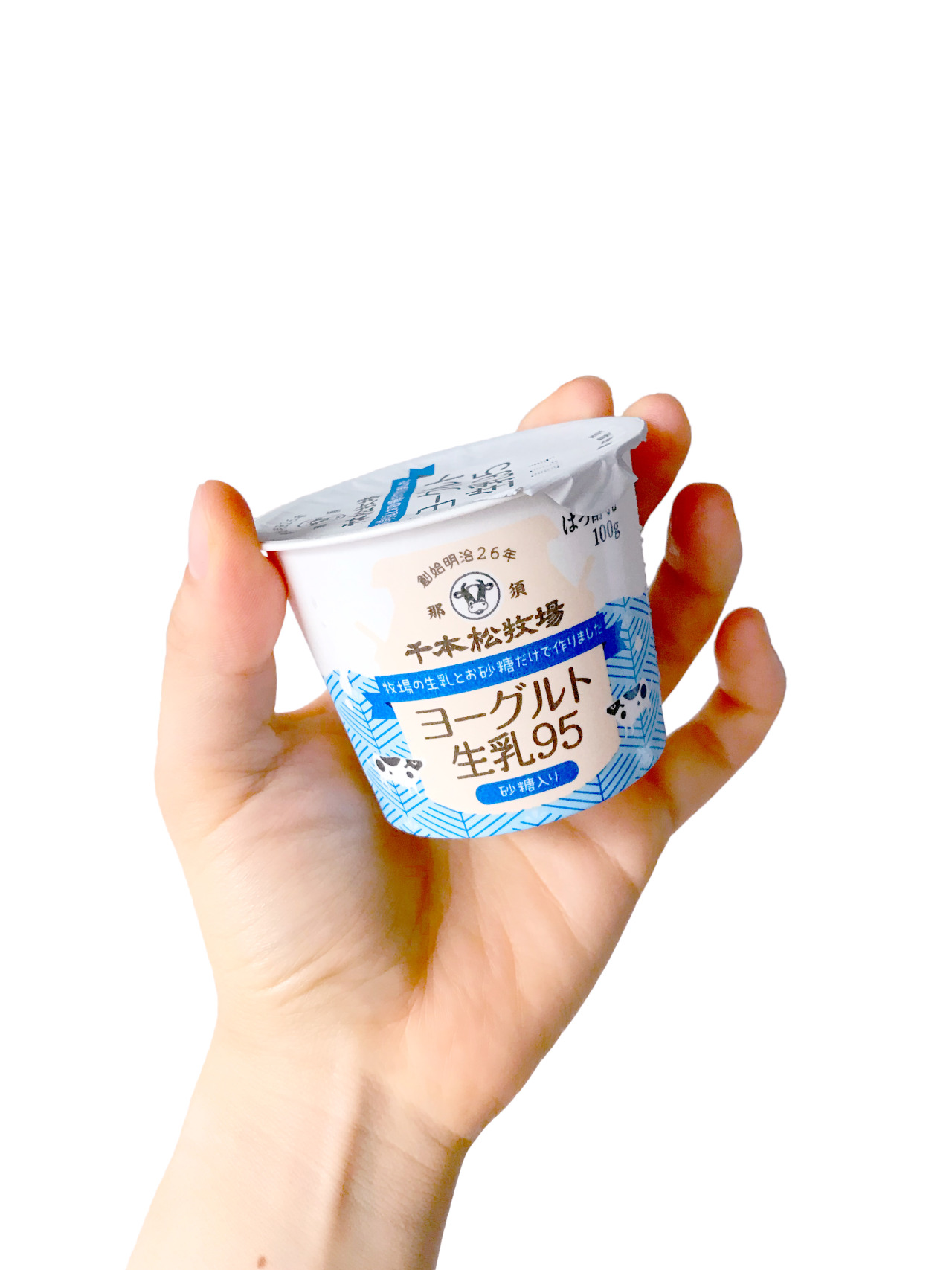 Yoghurt 那須 千本松牧場 ヨーグルト 生乳95 生乳95 にお砂糖5 を加えたバージョン