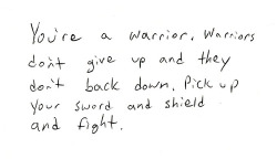 You say there is only darkness, I will be