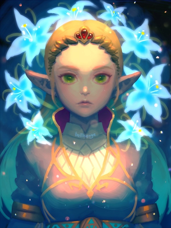 bellhenge: Silent Princess [Zelda: Breath of the Wild] 1st anniv.— Winter Zelda—
