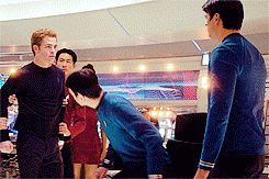 whitelaws:Damn it, Jim!10 Jim/Bones moments for camille