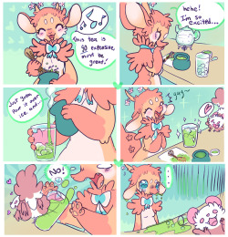 milkblushh: pet troubles with Peche**this