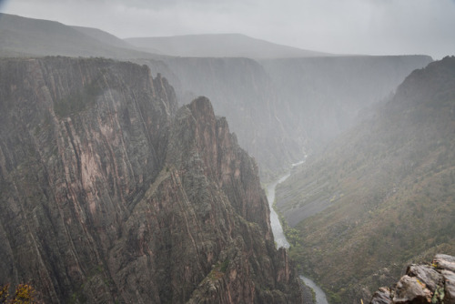 daskibum:Some moody shots from Black Canyon National Park, Colorado.  First day shooting on the