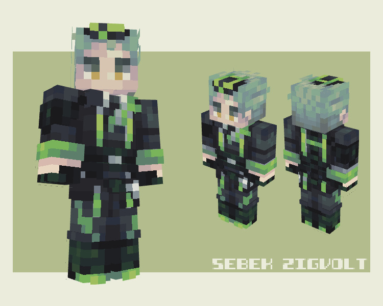 Sebek Zigvolt (セベク・ジグボルト) | Twisted Wonderland Minecraft Skin