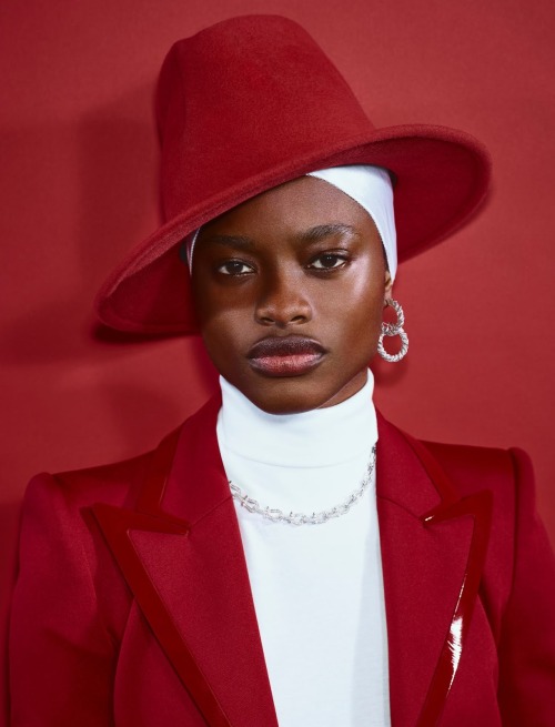 pocmodels:Mayowa Nicholas by Jamie Morgan for L'Express Style Magazine - November 2019