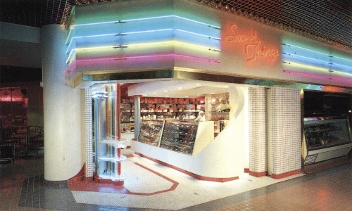 newwavearch90:Sweet Things candy store - Claypool Center, Indianapolis Designed by Ballinger De