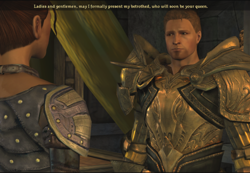 Okay so&hellip; my epilogue was hella confusing. But look at Alistair in his pretty armour! So i