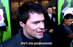 peetamellarkthebaker:  And tell me about working with Zoey, who plays your love interest