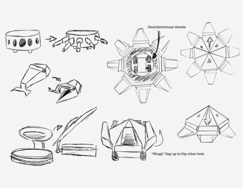 This battlebot design titled “Man of War” comes from the final portfolio of 2017 Digital Arts &amp; 