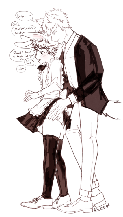 ktdk master&amp;servant AU for maid day