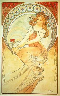 artist-mucha:  Painting, 1898, Alphonse Muchahttps://www.wikiart.org/en/alphonse-mucha/painting