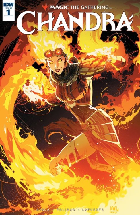 Planeswalker and pyromancer Chandra Nalaar will fight against threats both old and new, as well as h