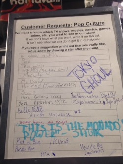 thesilverchair:  Meanwhile at Hot Topic