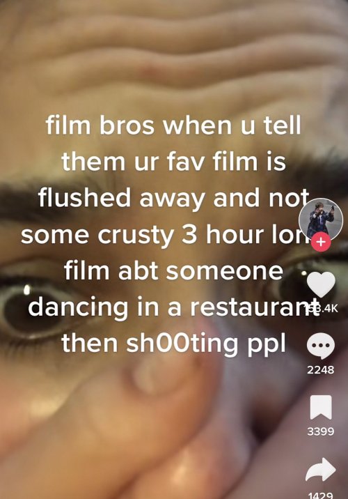 menpregger:menpregger:menpregger:very painful to me personally that “film bro” is becoming synonymous with someone who watches movies that are not marvel or disney products or blockbusters. that “film bro” is becoming synonymous