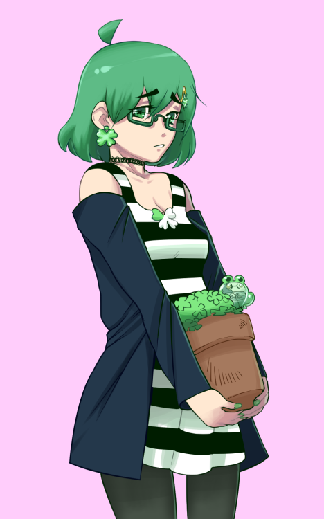Lady Luck original from taiikodonHappy St. Patrick’s day.       she cute as