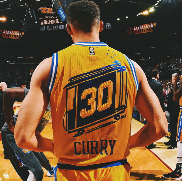 steph curry the city jersey