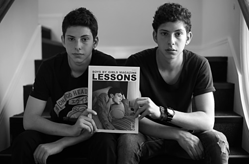 Ari and Michael at Oxygen Models share a copy of our latest issue, “Lessons”. Click here to get your